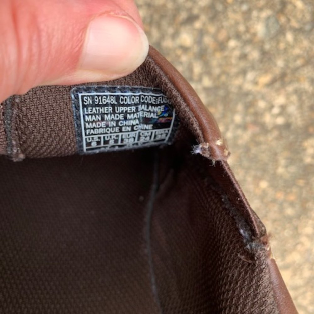 Boy's size 6 brown slip on shoes - Picture 13 of 13